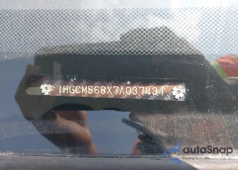 2007 Honda Accord 2.4 Ex from USA, damaged, VIN 1HGCM568X7A037431